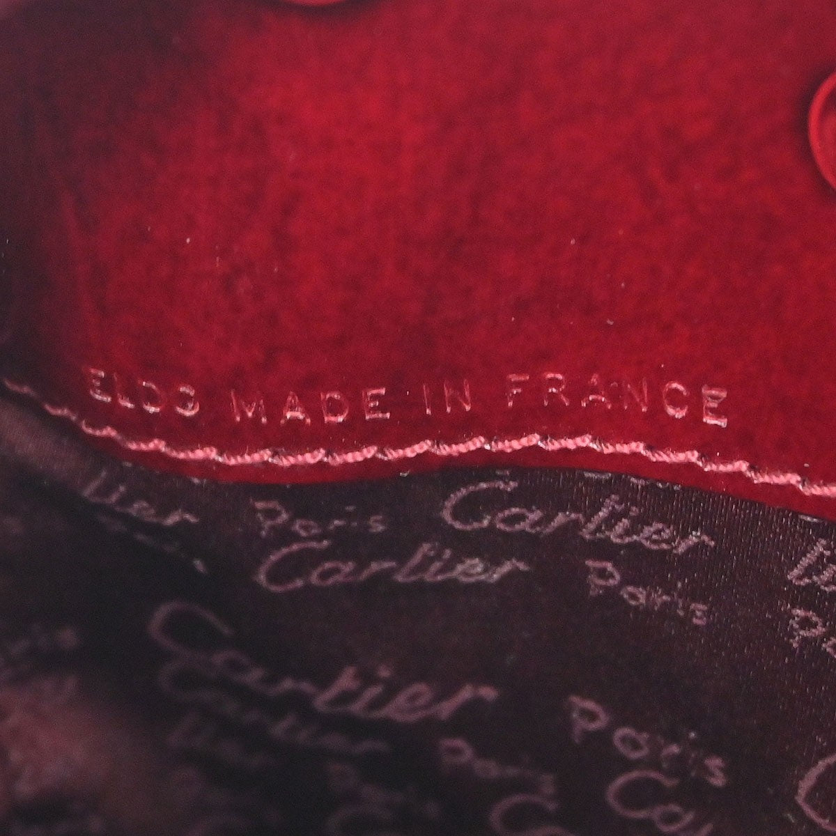 cartier Happy birthday backpack Patent leather