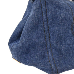 Prada Canapa Convertible Tote Denim