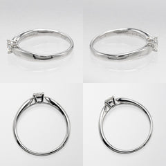 Tiffany & Co. Harmony Solitaire Ring Platinum with RBC Diamond