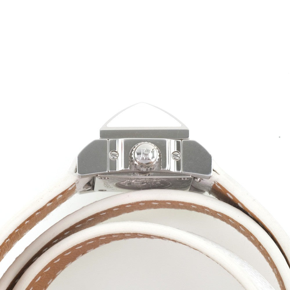 Hermes Medor Rock Quartz Watch Lacquered Steel and Leather