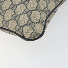 Gucci Zip Top Messenger Bag GG Coated Canvas