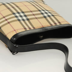 Burberry Shoulder Bag Nova Check Canvas