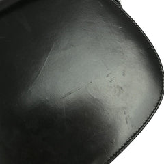 Gucci Vintage Convertible Bamboo Top Handle Bag Leather