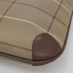 Burberry Nova Check Tote Canvas and Leather