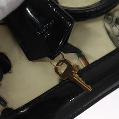 Louis Vuitton Alma Handbag Monogram Vernis