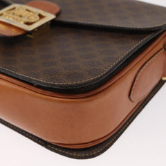 Celine Macadam Shoulder Bag PVC Leather