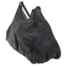 Gucci D Ring Hobo Leather