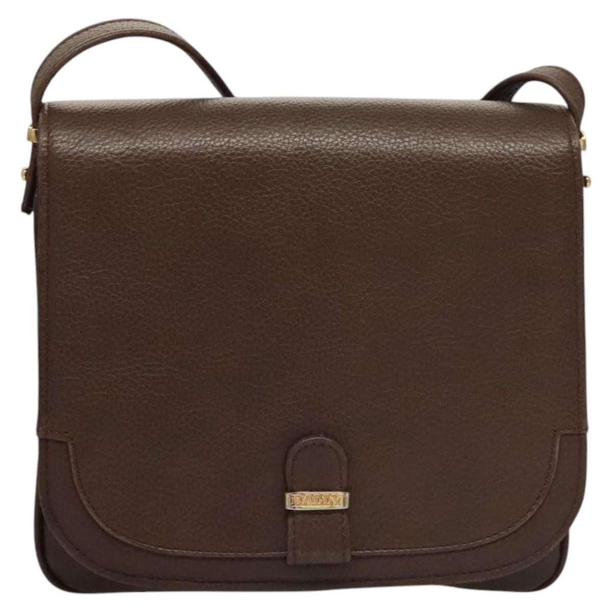 Bally Vintage Shoulder Bag Leather