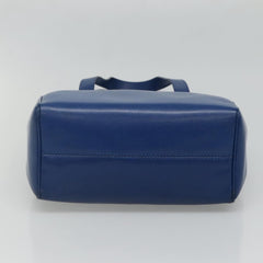 Celine Circle Logo Handbag Leather