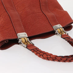 Gucci Vintage Bamboo Handle Bag Leather