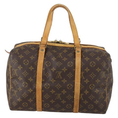 Louis Vuitton Sac Souple Handbag Monogram Canvas