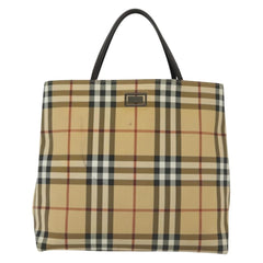 Burberry Nova Check Tote canvas check pattern