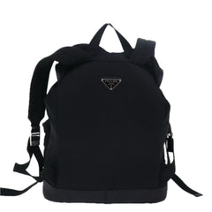 Prada Double Front Pocket Backpack Tessuto