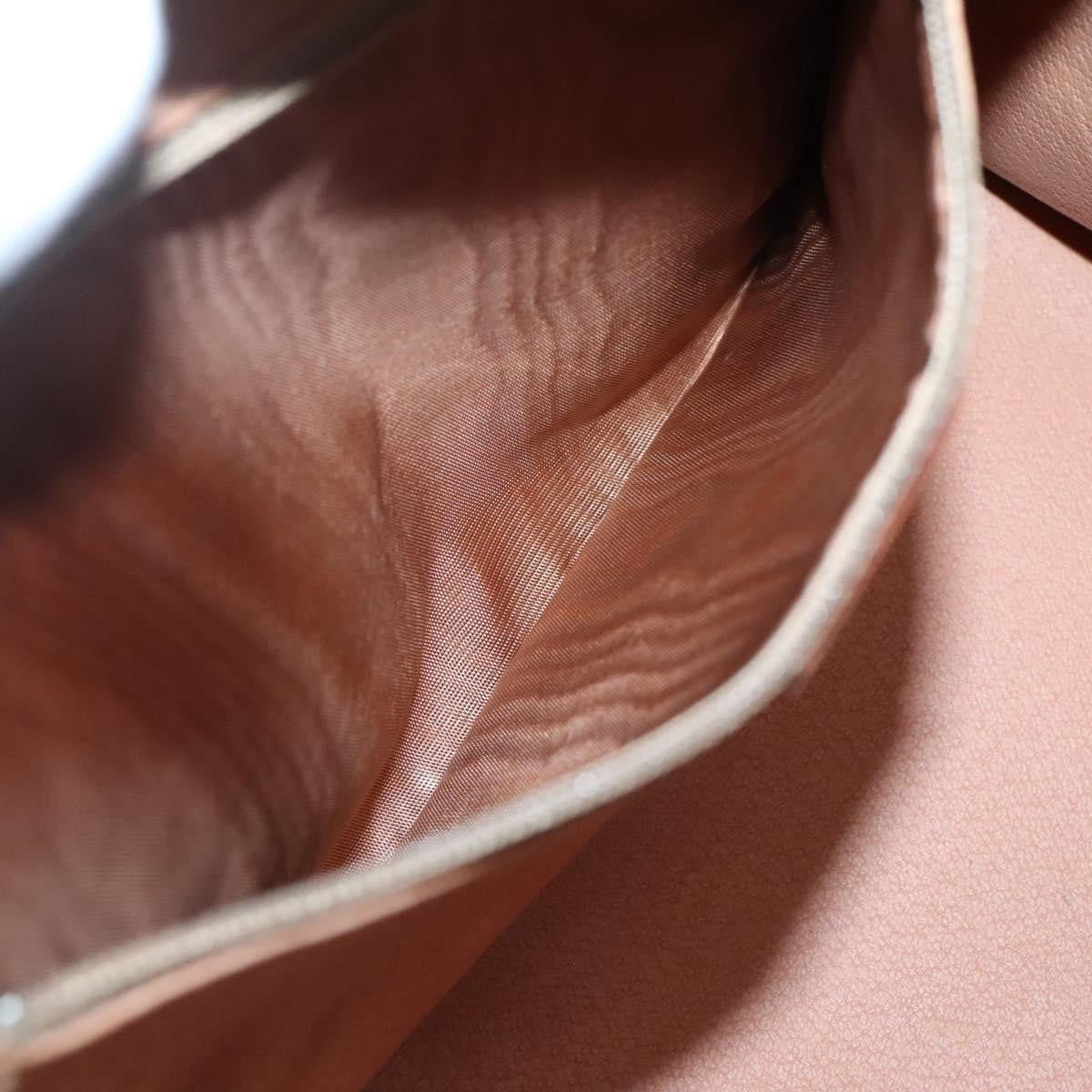 Celine Vintage Macadam Handbag Canvas and Leather