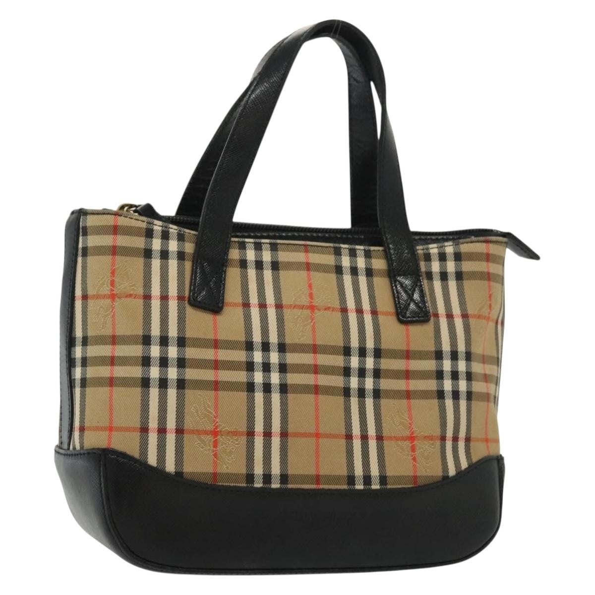 Burberry Nova Handbag Check Pattern