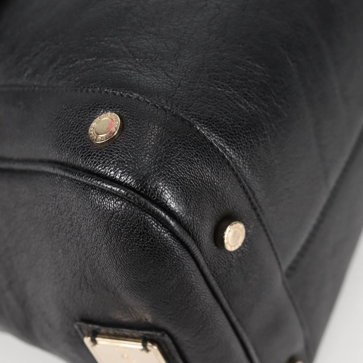 Bvlgari Chandra Top Handle Bag Leather