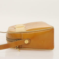 Salvatore Ferragamo Gancini Zip Pouch Leather