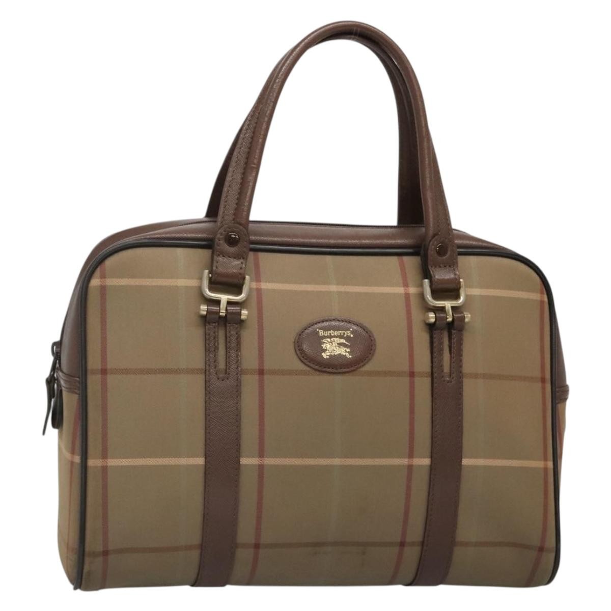 Burberry Nova Check Handbag Nova Check Canvas