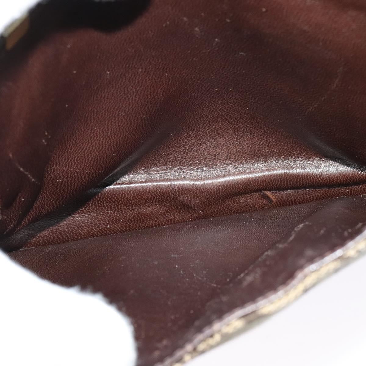 Celine C Sulky Shoulder bag Canvas and Leather