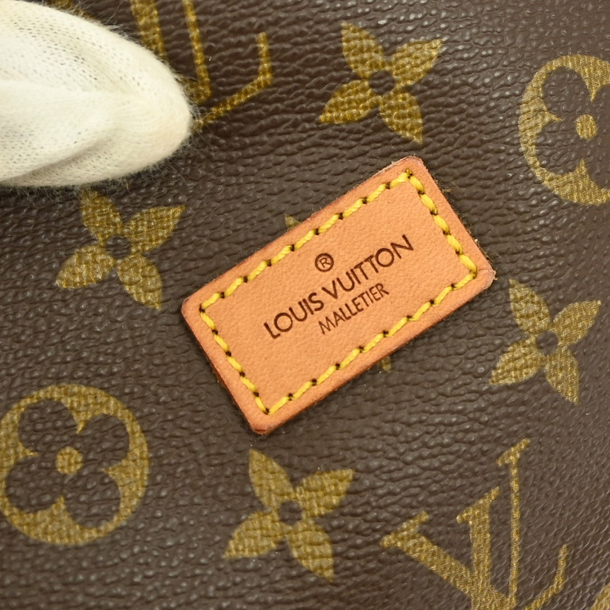 Louis Vuitton Saumur Handbag Monogram Canvas