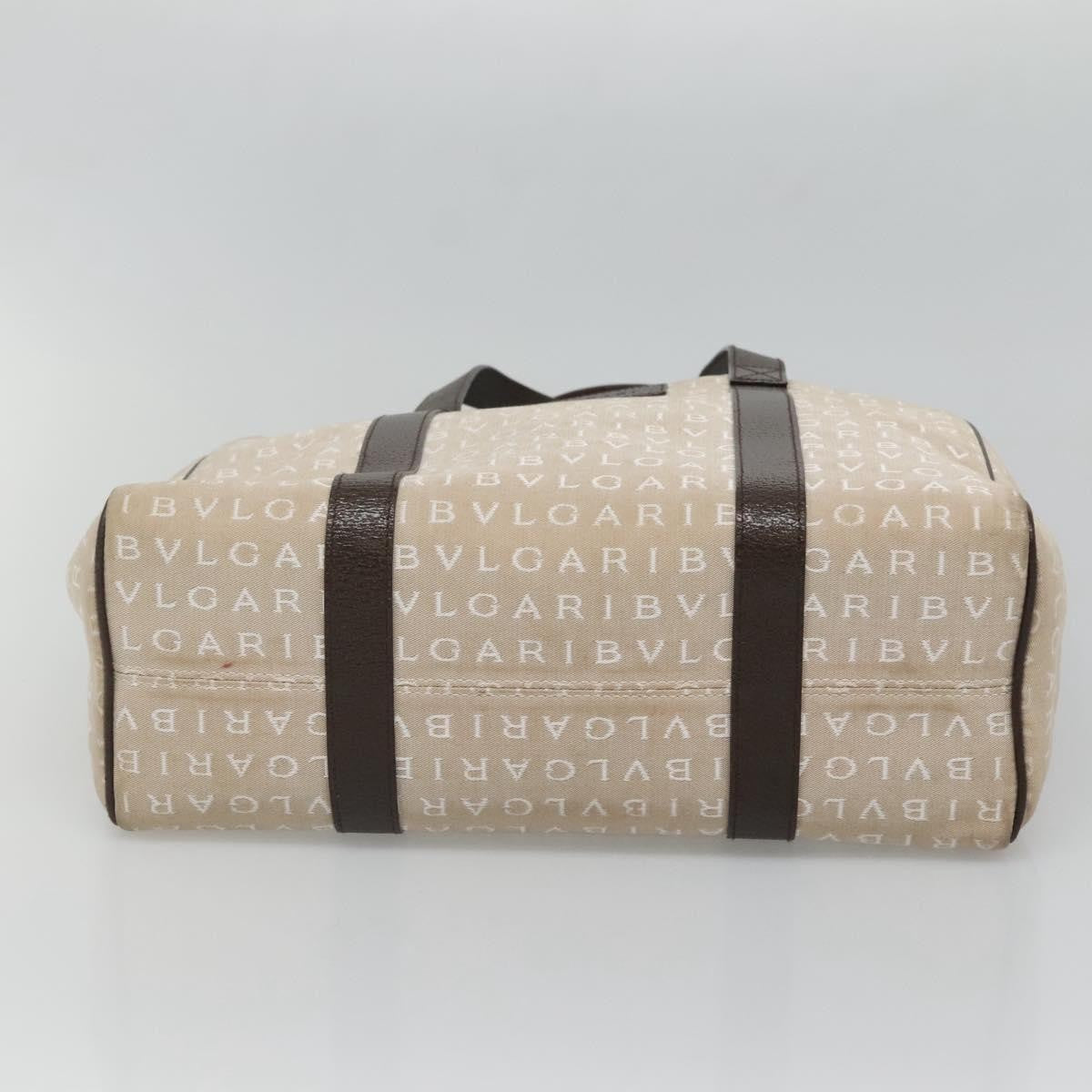 Bvlgari B.Zero1 Logomania Bag Canvas with Leather