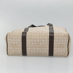 Bvlgari B.Zero1 Logomania Bag Canvas with Leather