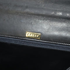 Bally Vintage Handbag Quilted Leather