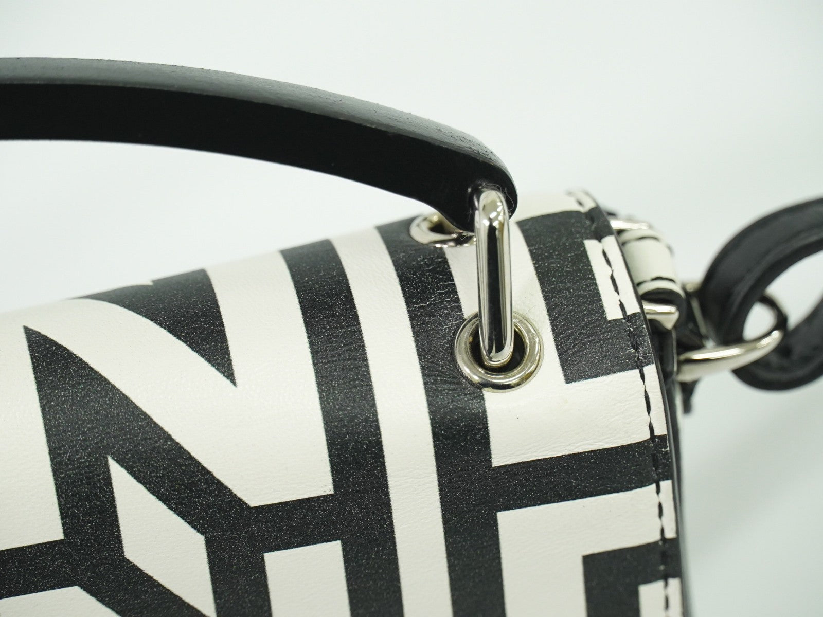 Fendi x Marc Jacobs Baguette NM Bag Printed Leather