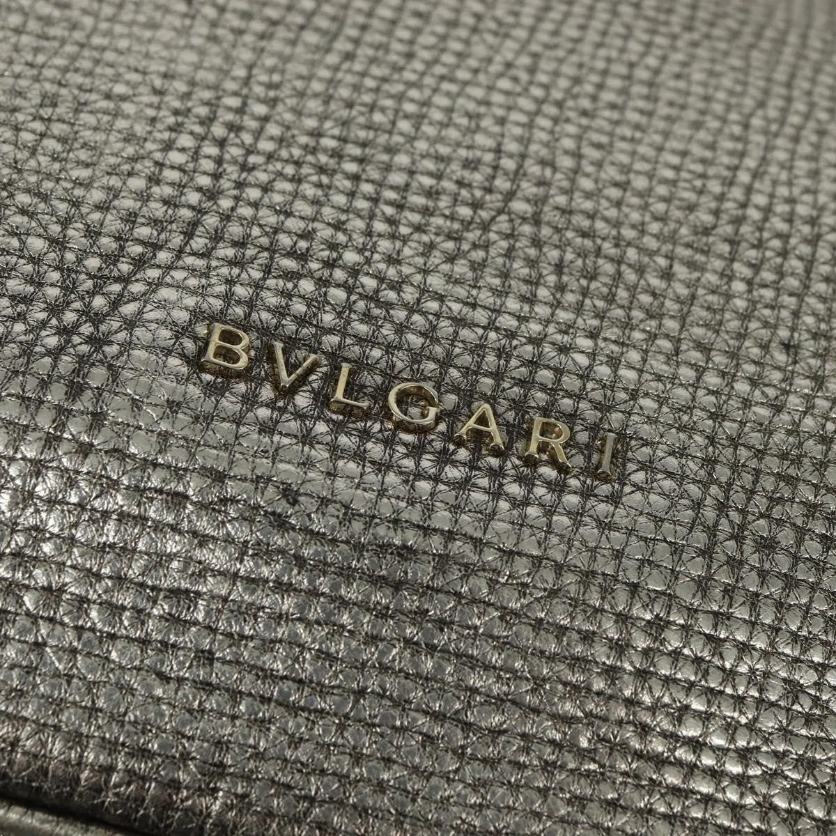 Bvlgari Leoni Top Handle Bag Leather