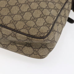 Gucci Front Zip Messenger GG Coated Canvas