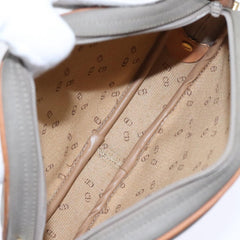 Christian Dior CD Shoulder bag Canvas and Leather