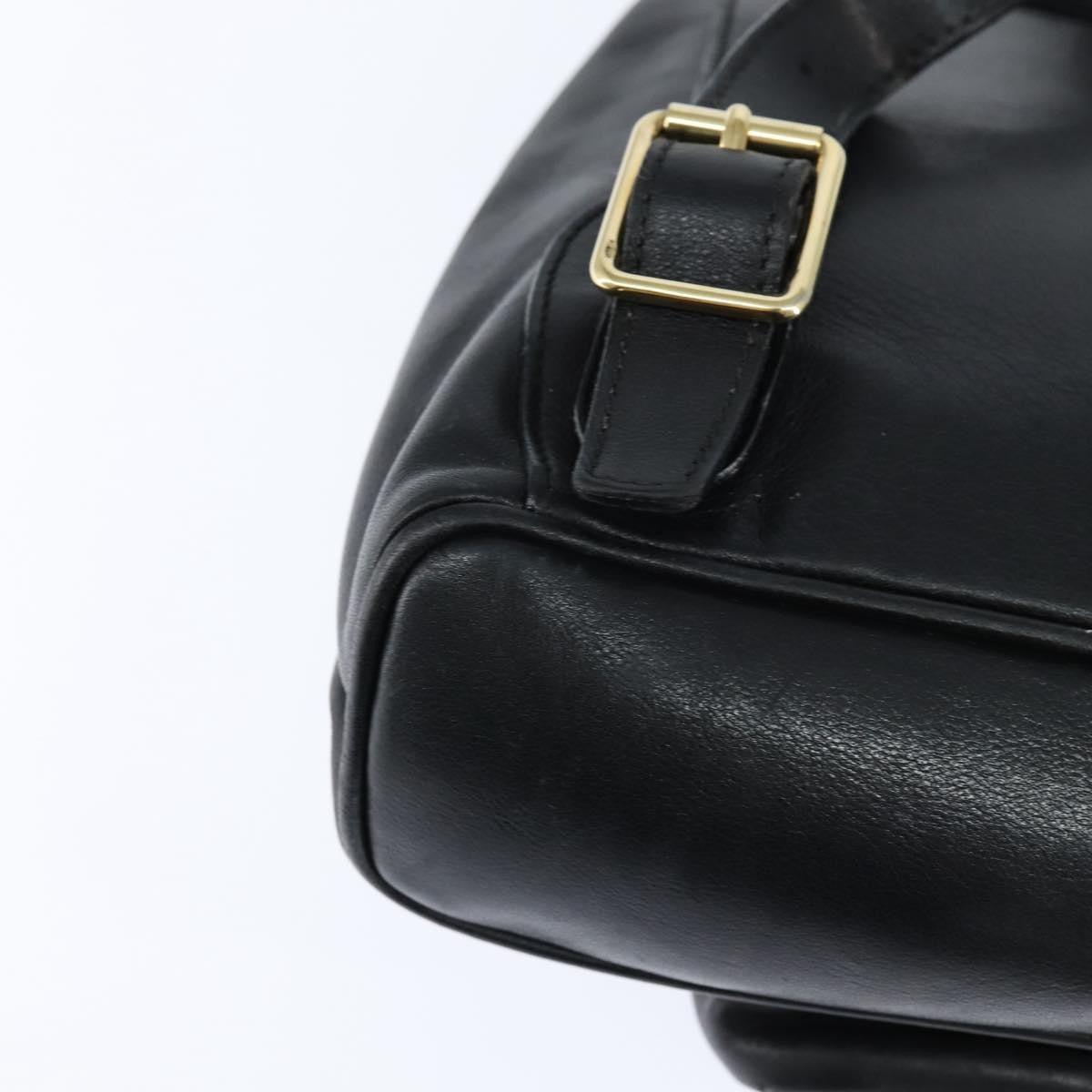 Gucci Vintage Bamboo Backpack Leather