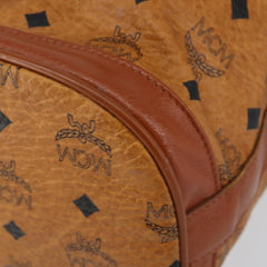 MCM Drawstring Shoulder Bag Leather