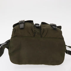 Prada Double Front Pocket Backpack Tessuto