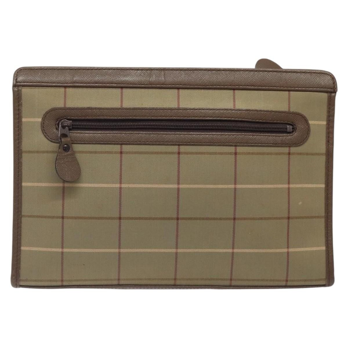 Burberry Nova check Pochette Canvas