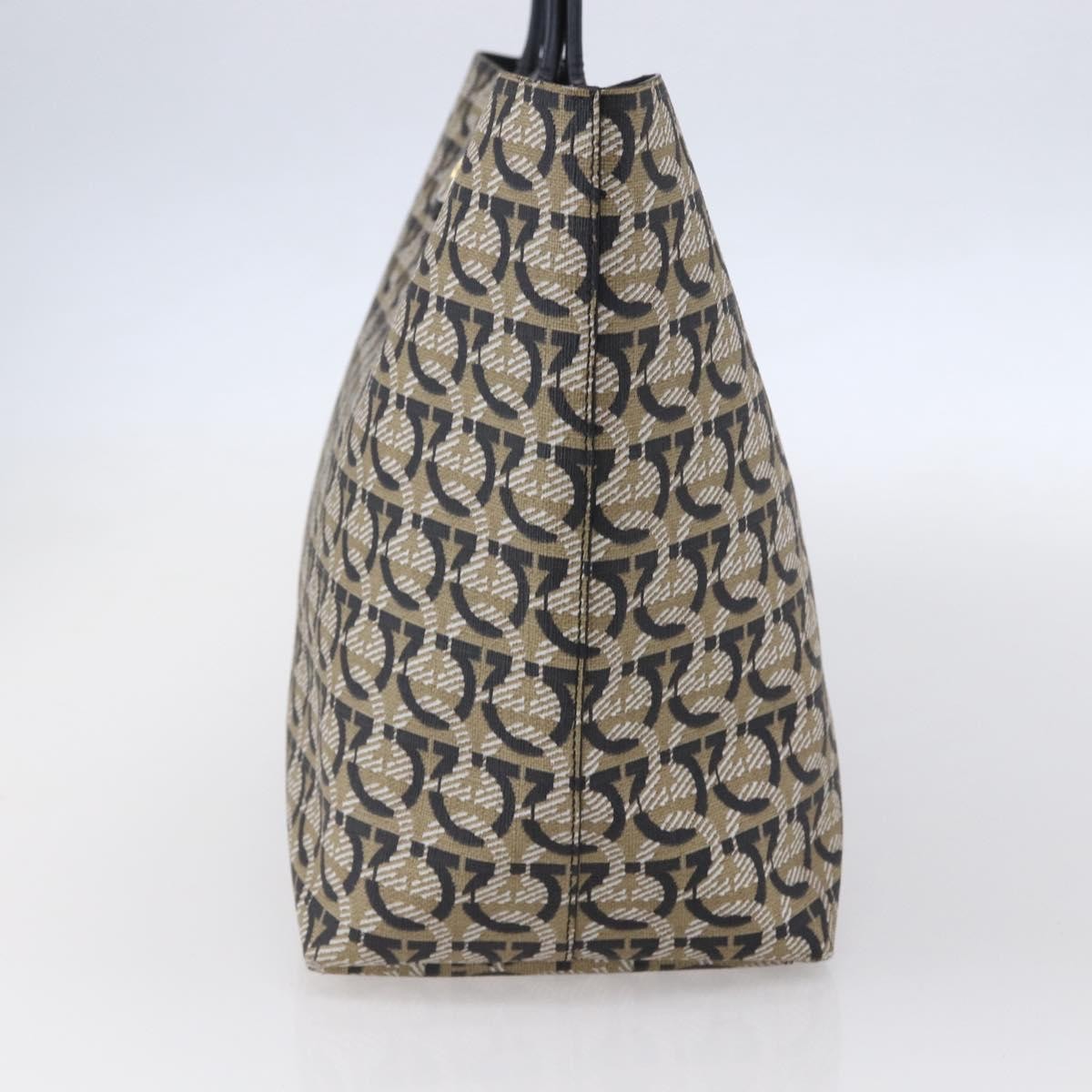 Salvatore Ferragamo Gancini Travel Tote Gancini Jacquard