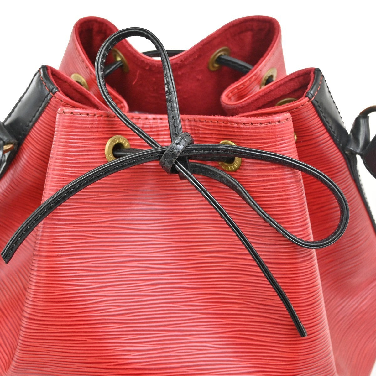 Louis Vuitton Bicolor Petit Noe Handbag Epi Leather