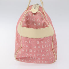 Bvlgari B.Zero1 Logomania Bag Canvas with Leather