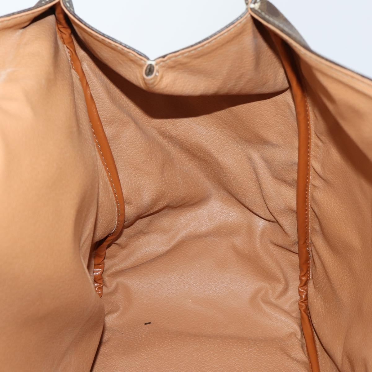 Celine Vintage Duffle Bag Macadam Coated Canvas