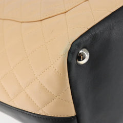 Chanel Cambon Tote Quilted Leather