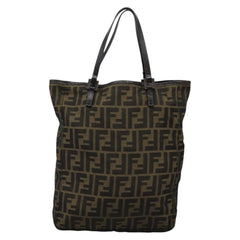 Fendi Open Shopping Tote Zucca Canvas