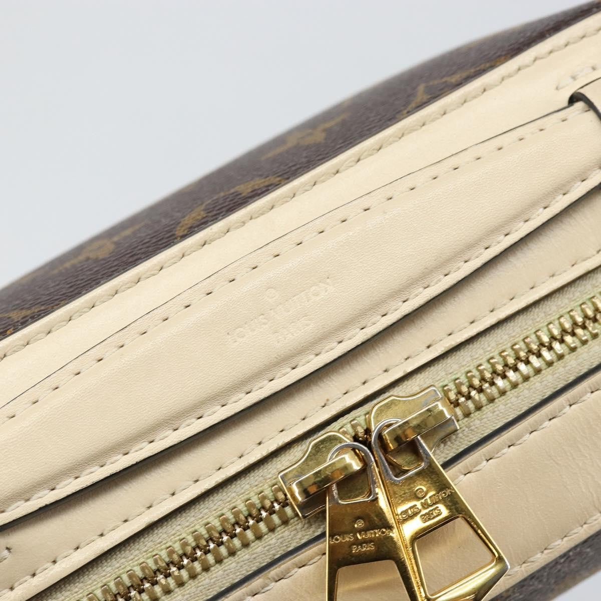 Louis Vuitton Saintonge Handbag Monogram Canvas with Leather