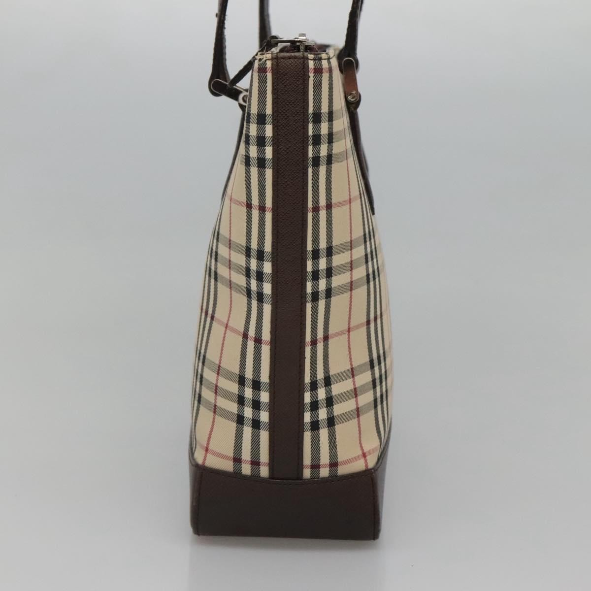 Burberry Nova Check Tote canvas check pattern