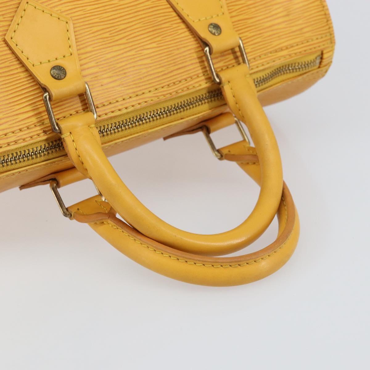 Louis Vuitton Speedy Handbag Epi Leather
