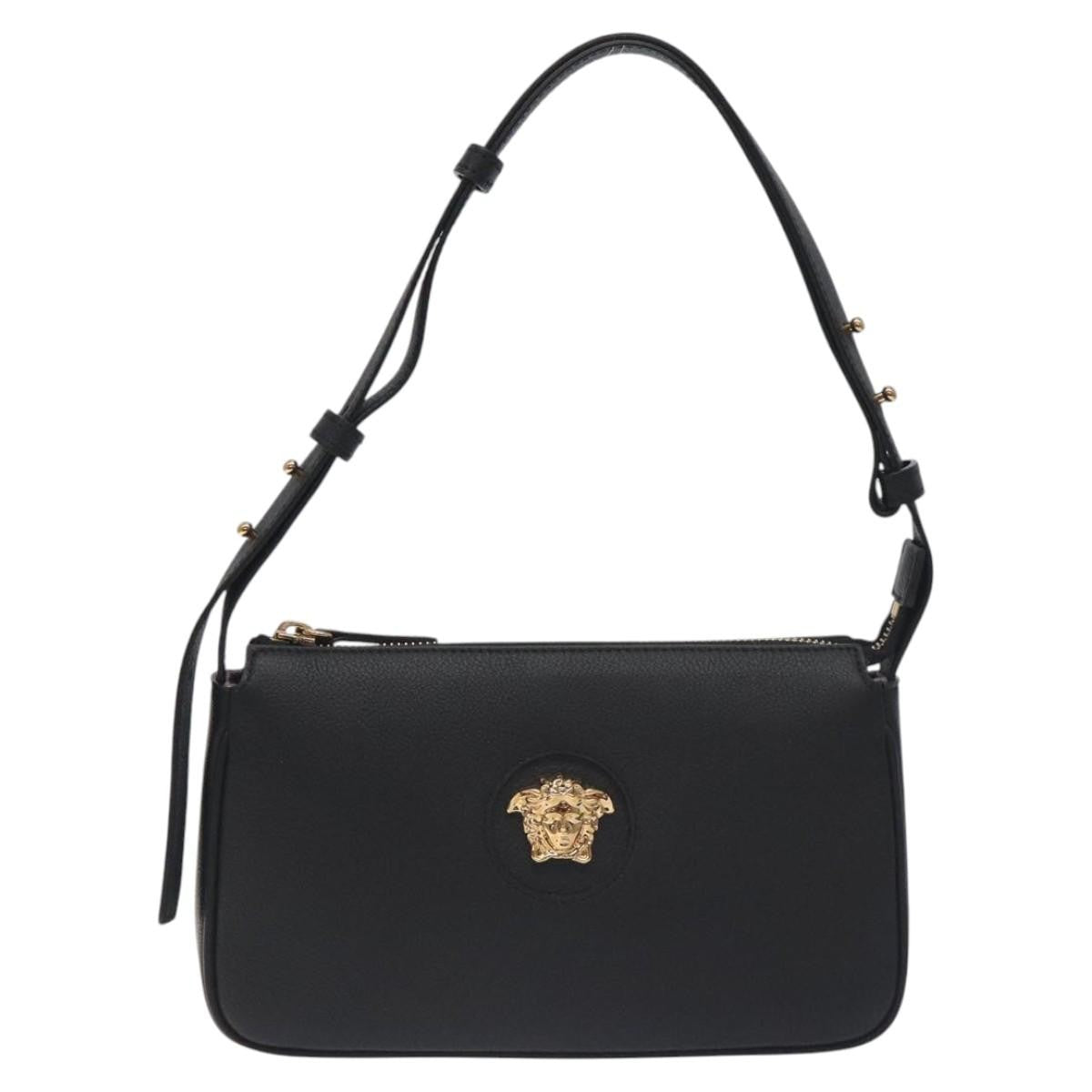 Versace Medusa Shoulder Bag Leather