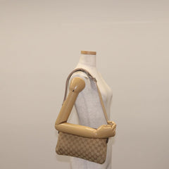Gucci Web Strap Messenger Bag GG Canvas