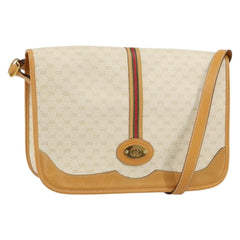 Gucci Vintage Web Sherry Line Handbag Micro GG Canvas