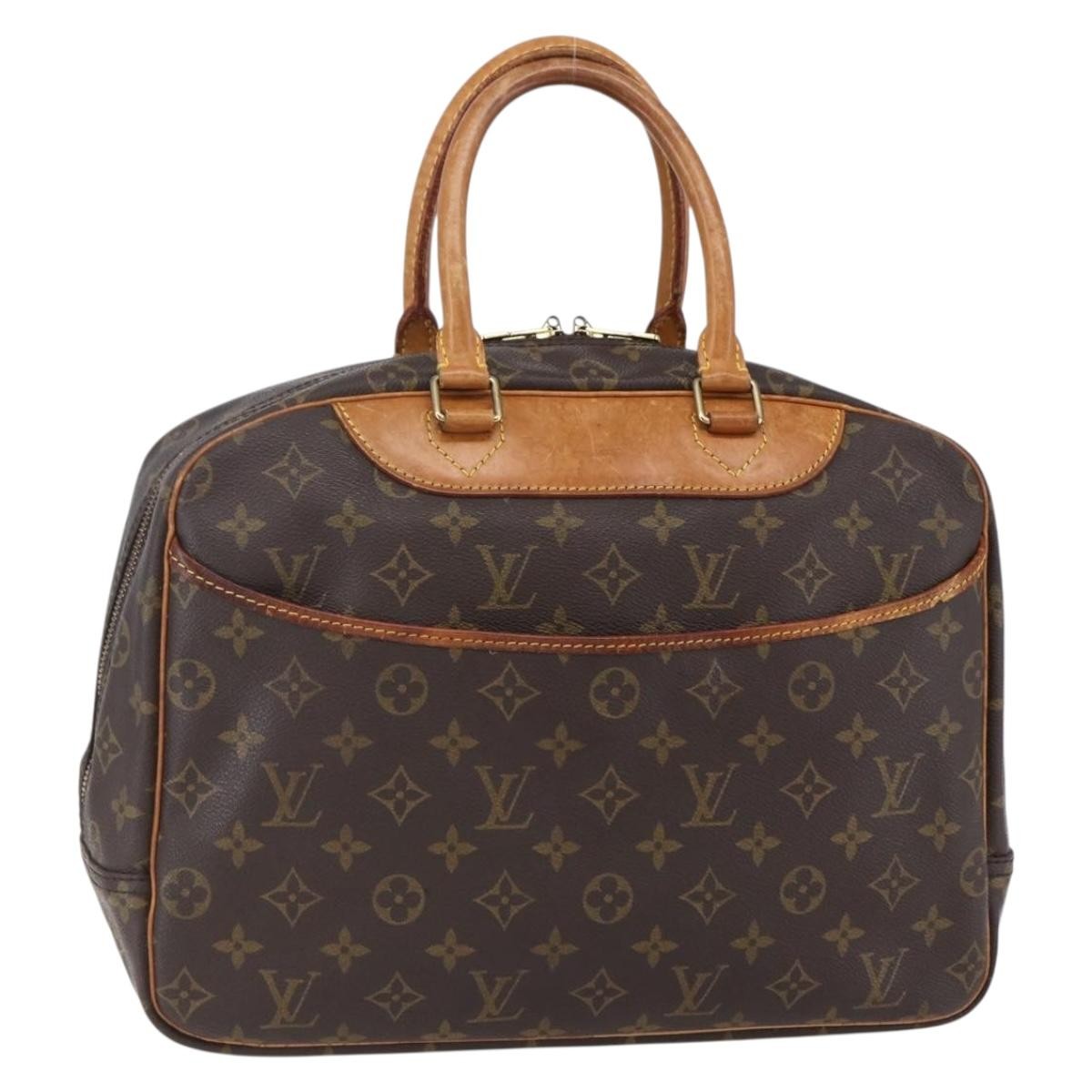 Louis Vuitton Deauville Handbag Monogram Canvas