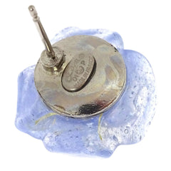 Chanel Vintage CC Camellia Clip-On Earrings Resin