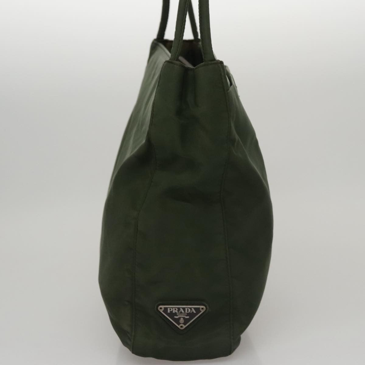Prada Tall Zip Top Hobo Soft Calf